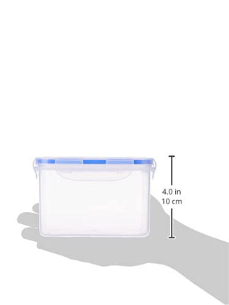 Aristo Lock & Fresh 204 Plastic Storage Container - 2900 ML, Transparent Clear, large (LOCK&FRESH204)