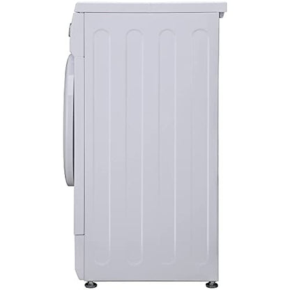 LG 6.5 Kg, 5 Star, Direct Drive Technology, Steam Wash, 6 motion DD, Smart Diagnosis, Fully Automatic Front Load Washing Machine (FHM1065SDW, Allergy Care, In-Built Heater, Touch Panel, White)