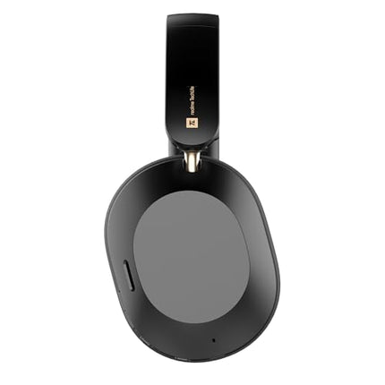 realme TechLife Studio H1 Over The Ear Headphone with 70Hours Playtime 360° Spatial Audio, 40mm Drivers, 80ms Superlow Latency, 43 dB Adaptive ANC-Black 