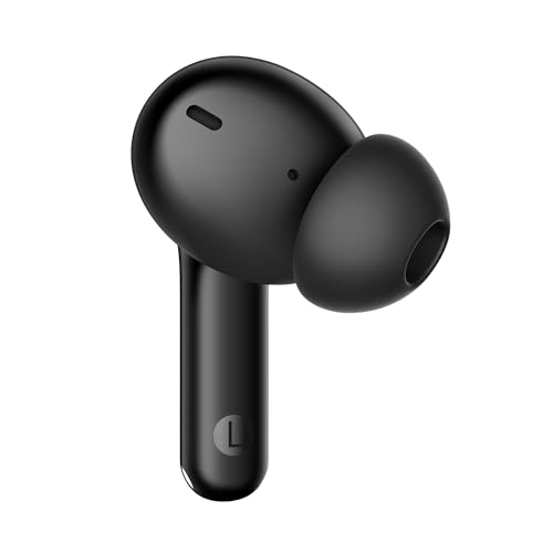 realme Buds T110 Bluetooth Truly Wireless in Ear Earbuds with mic, AI ENC for Calls, Google Fast Pair, 38 Hours Total Playback with Fast Charging and Low Latency Gaming Mode (Punk Black) 