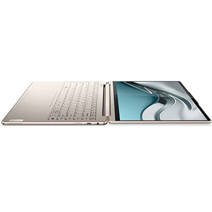 Lenovo Yoga 9 13th Gen Intel Evo i7 1360P 14"(35.56cm) 4K OLED 2-in-1 400Nits Laptop (16GB/1TB SSD/Win 11/Office 2021/Backlit KB/Pen 2.0/1Yr Warranty/Alexa/3 Month Game Pass/Oatmeal/1.4Kg) 83B1004XIN 