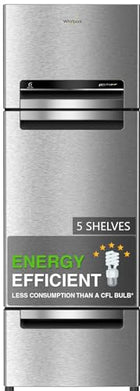 Whirlpool 300 L Frost Free Triple-Door Refrigerator(FP 343D Protton Roy, Alpha Steel) 