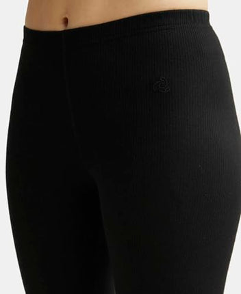 Jockey 2520 Women's Super Combed Cotton Rich Thermal Leggings with Stay Warm Technology Skinny Fit