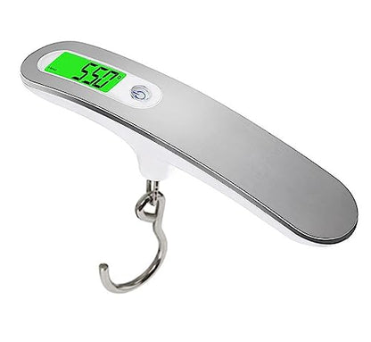 GLUN® Electronic Portable Digital LED Screen Luggage Weighing Scale, 50 kg/110 Lb For Multi-Purpose Use.