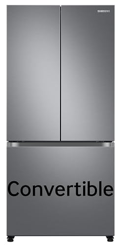 Samsung 550 L, Convertible, Digital Inverter, Frost Free French Door Refrigerator (RF57A5032S9/TL, Silver, Refined Inox) 