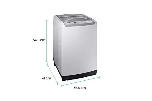 Samsung 9 kg, 5 star, Ecobubble, Wi-Fi, Digital Inverter, Soft Closing Door, Fully-Automatic Top Load Washing Machine (WA90BG4542BDTL, Versailles Gray)