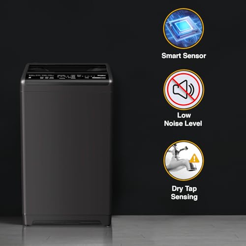 Whirlpool 7 Kg 5 Star Royal Fully-Automatic Top Loading Washing Machine (WHITEMAGIC ROYAL 7.0 GENX, Grey, Hard Water Wash, ZPF Technology)