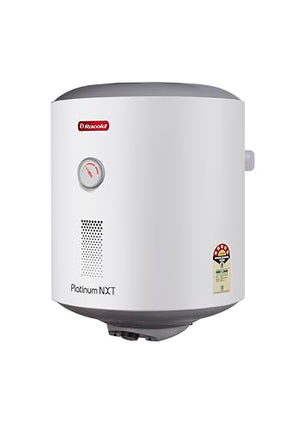 Racold Platinum Nxt 50L Vertical 5 Star Water Heater(Geyser) for Home| 33% faster heating |Titanium Plus technology |Free Standard Installation & Pipes | Suitable for bathroom 