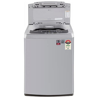 LG 7 Kg 5 Star Smart Inverter Technology Fully Automatic Top Load Washing Machine (2025 Model, T70VBMB1Z, Auto Prewash, Turbodrum, Stainless Steel drum, LED Display, Smart Diagnosis Middle Black)