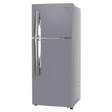 LG 242 L 3 Star Smart Inverter Frost-Free Double Door Refrigerator (GL-I292RPZX, Shiny Steel, Door Cooling+) 