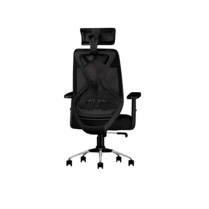 CELLBELL C190 Berlin Office Chair, High Back Mesh Ergonomic Home Office Desk Chair (Red - Black)