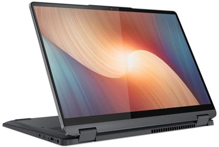 Lenovo IdeaPad Flex Intel Core i3-1215U 14"(35.5cm) WUXGA+ IPS 2-in-1 Laptop (8GB/512GB SSD/Windows 11/MS Office 2021/FHD Camera Digital Pen/Alexa/3 Month Game Pass/Grey/1.5Kg), 82R700KHIN 