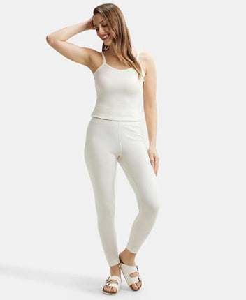 Jockey 2520 Women's Super Combed Cotton Rich Thermal Leggings with Stay Warm Technology Skinny Fit