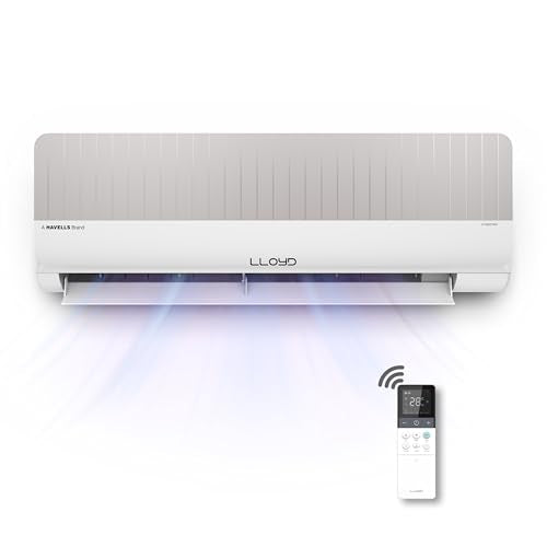 Lloyd Stylus 1.5 Ton 5 Star Wi-Fi Inverter Split AC (6 in 1 Convertible, Changeable AC Panel, 100% Copper, Anti-Viral + PM 2.5 Filter, 2024 Model, White/Grey Facia, GLS18V5FOGVV, FREE INSTALLATION*) 