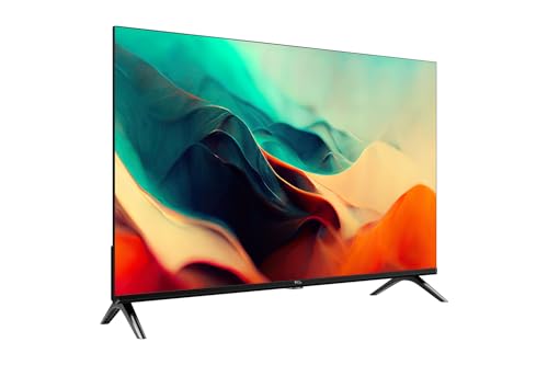 TCL 101 cm (40 inches) Metallic Bezel-Less Full HD Smart Android LED TV 40L4B (Black)