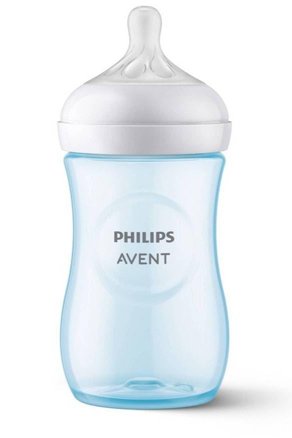 Philips Avent Natural Baby Feeding Bottle | No.1 Brand Recommended by Moms Worldwide | Ideal for 1 months+| Natural Response Technology Mimics Breastfeeding | Uniquely Designed Nipple releases milk only when baby drinks | Pack of 2| SCY903/02