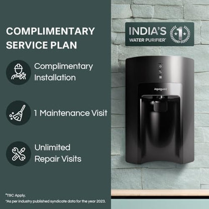 Aquaguard Sure Delight NXT RO+UV Water Purifier | Free Service Plan worth ₹2000 | India’s #1 Water Purifier | Suitable for Borewell, Tanker & Municipal Water | 30x Impurity Removal vs Local Purifiers