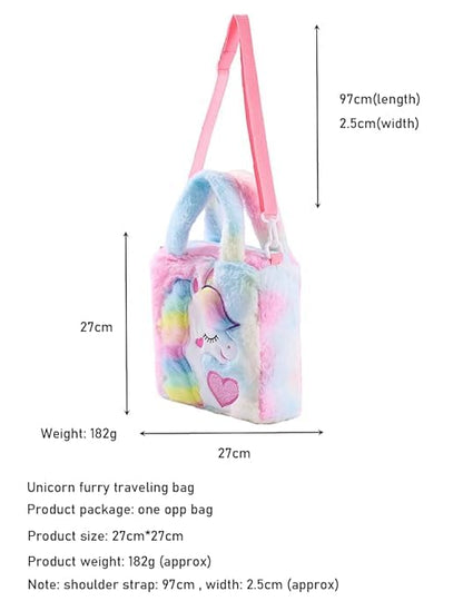 ADISA Unicorn Toddler Bag Princess Cute Crossbody Handbags Gift for Girls