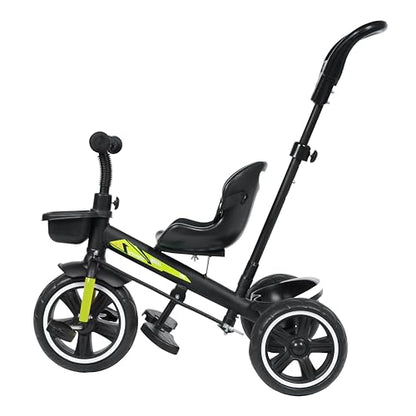 Luusa TFT Hyper 500 PRO Canopy/Plug N Play Trike/Baby Tricycle with Parental Control for 1 Years to 4 Years Boys/Girls/Carrying Capacity Upto 30kgs Proudly Made in India,Pink,Black