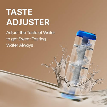 Aquaguard Marvel NXT 10-Stage RO Water Purifier + 1 Complimentary Alkaline Water Bottle | Up to 60% Water Savings | RO+UV+UF+Active Copper Tech | Taste Adjuster | Suitable for all Water Sources