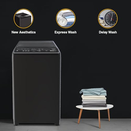 Whirlpool 6 Kg 5 Star Royal Fully-Automatic Top Loading Washing Machine (WHITEMAGIC ROYAL 6 GENX, Grey, ZPF Technology) 