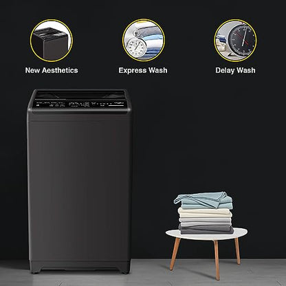 Whirlpool 7 Kg 5 Star Royal Fully-Automatic Top Loading Washing Machine (WHITEMAGIC ROYAL 7.0 GENX, Grey, Hard Water Wash, ZPF Technology)