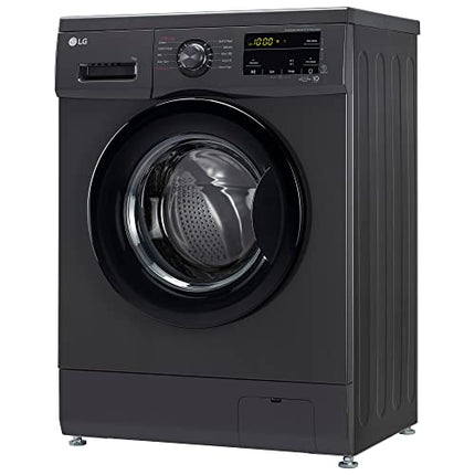 LG 7 Kg, 5 Star, Direct Drive Technology, Steam Wash, 6 Motion DD, Smart Diagnosis, Fully-Automatic Front Load Washing Machine (FHM1207SDM, Allergy Care, In-Built Heater, Touch Panel, Middle Black) 