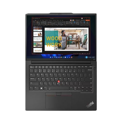 Lenovo ThinkPad E14 Intel Core i7 13th Gen 14" WUXGA IPS 300 Nits Thin and Light Laptop (16GB RAM/1TB SSD/Windows 11 Home/Backlit Keyboard/FPR/Black/1Y Onsite/1.41 kg), 21JKS13J00 