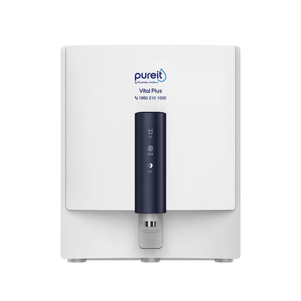 HUL Pureit Vital Plus Mineral RO+UV+MP 6 Stage, 7L |Upto 60% Water Savings|Wall mount Water Purifier with FiltraPower technology (White) 