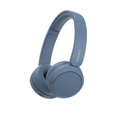 Sony WH-CH520 Wireless Bluetooth Headphones with Mic, Up to 50Hrs Battery-Blue 