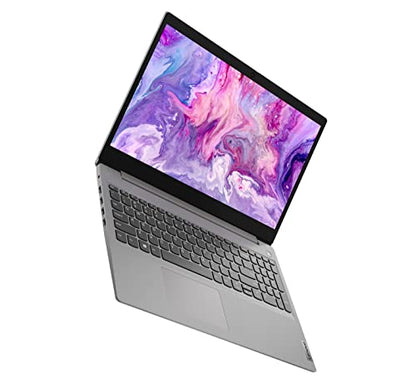 Lenovo IdeaPad Slim 3 2021 11th Gen Intel Core i3 15.6 FHD Thin & Light Laptop (8GB/256GB SSD/Windows 10/MS Office/2 Year Warranty/Arctic Grey/1.65Kg), 82H801CUIN