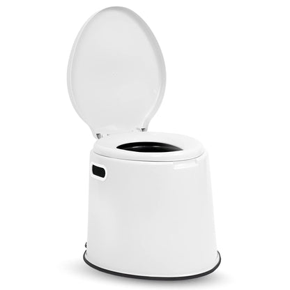 KosmoCare Plastic Portable Commode Toilet Stool, Commode Stool, Toilet Commode For Patients, Indian Commode Stool, Portable Toilet Seat For Adult, Kids & Handicap People, White