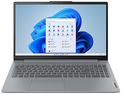 Lenovo IdeaPad Slim 3 13th Gen Intel Core i7-13620H 15.6" (39.62cm) FHDIPS300 Nits Thin&Light Laptop (16GB/512GB SSD/Intel UHDGraphics/Win11/Office Home 2024/1YrADP Free/ARCTIC-Grey/1.6Kg), 83EM00GTIN 