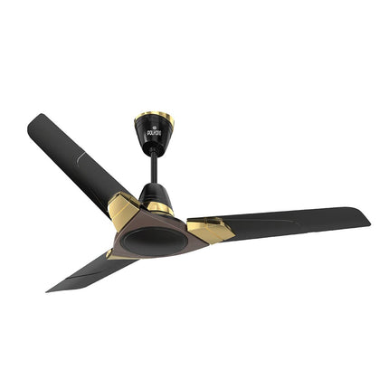 Polycab Aereo Plus Star Rated, 1200mm Ceiling Fan For Home | 100% Copper, High Speed & Air Delivery | Saves Up To 33% Electricity, Rust-Proof Aluminium Blades, 52 Watt | 3 Years Warranty【Lilac Silver】