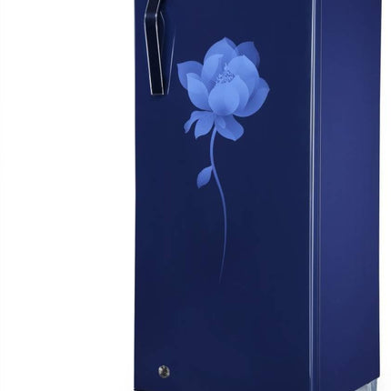 Kelvinator 190 Litres 2 Star Direct Cool Single Door Refrigerator (Dark Blue, KRD-A210DBP)