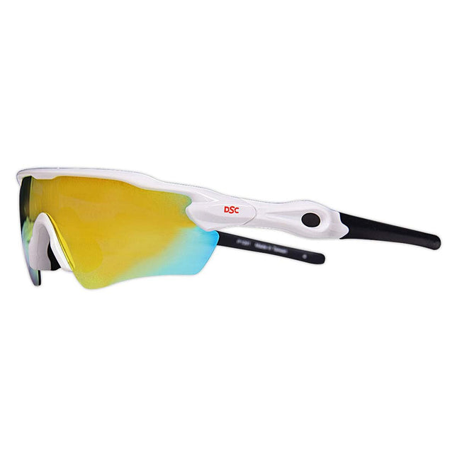 DSC Glider Polarized Unisex-Adult Cricket Square Sunglasses(Multicolour),Standard