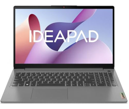 Lenovo IdeaPad Slim 3 12th Gen Intel® Core™ i5-12450H 15.6 inch (39.6cm) FHD Laptop (16GB/512GB SSD/Windows 11/Office 2024/Alexa Built-in/1Yr ADP Free/3 Month Game Pass/Arctic Grey/1.62Kg), 83ER00KPIN