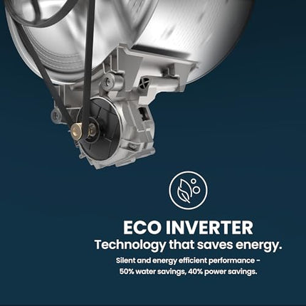 IFB 9 Kg 5 Star Powered by AI with 9 Swirl Wash, WiFi, Fully Automatic Front Load Washing Machine (Executive SXN 9014K, Steam Refresh Program with Eco Inverter, Rich Silver) 