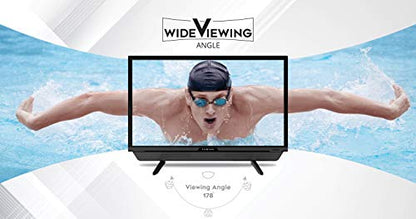 VW 80 cm (32 inches) Frameless Series HD Ready Android Smart LED TV VW32S (Black)