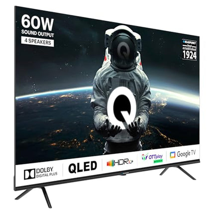 Blaupunkt 126 cm (50 inches) Quantum Dot Series 4K Ultra HD QLED Google TV 50QD7010 (Black) 