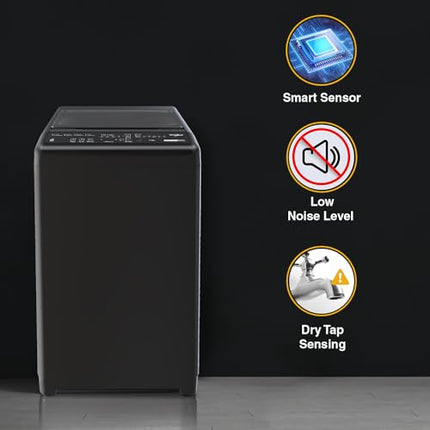 Whirlpool 6 Kg 5 Star Royal Fully-Automatic Top Loading Washing Machine (WHITEMAGIC ROYAL 6 GENX, Grey, ZPF Technology) 