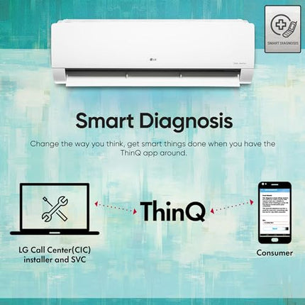 LG 1.5 Ton 3 Star Hot & Cold DUAL Inverter Split AC (Copper, Super Convertible 5-in-1 Cooling, 4 Way Swing & HD Filter with Anti-Virus Protection, 2024 Model, TS-H19VNXE, White) 