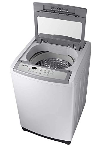 Samsung 9 kg, 5 star, Ecobubble, Wi-Fi, Digital Inverter, Soft Closing Door, Fully-Automatic Top Load Washing Machine (WA90BG4542BDTL, Versailles Gray)