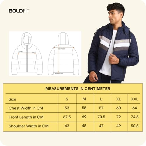 Boldfit Jacket For Men Winter Wear Puffer Jacket For Men Monsoon Winter Wear for men Men Hooded Winter Jackets For Men Padded Bomber Jacket For Men Full Sleeve Mens Jacket Winter Mens jacket Man