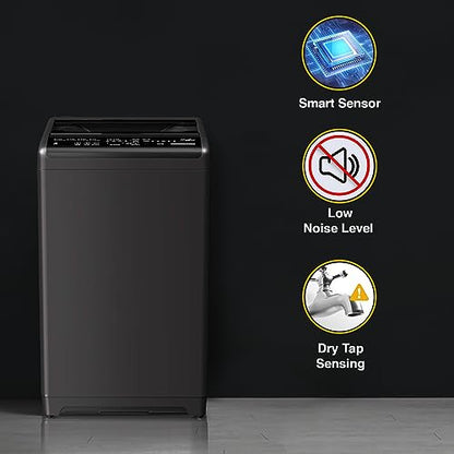 Whirlpool 7 Kg 5 Star Royal Fully-Automatic Top Loading Washing Machine (WHITEMAGIC ROYAL 7.0 GENX, Grey, Hard Water Wash, ZPF Technology)