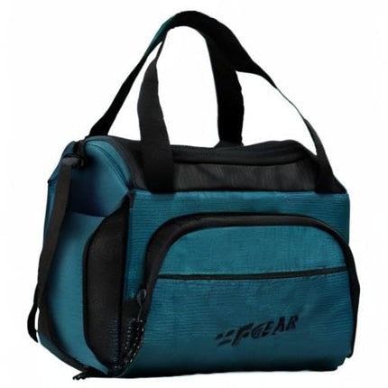 F Gear Yolo Lunch Bag (Marine Blue Black, Polyester) 6 liters