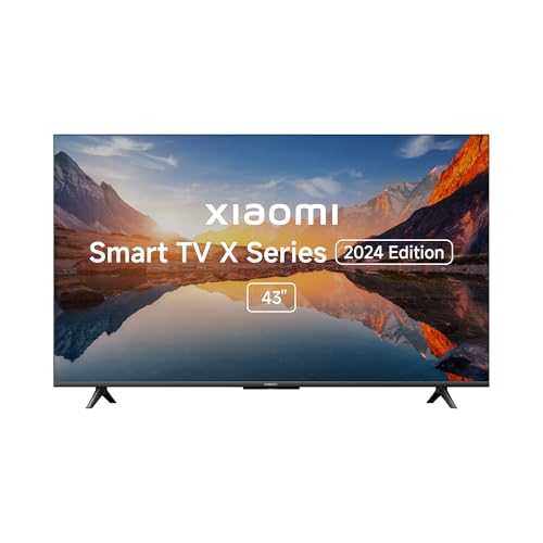 Xiaomi 108 cm (43 inches) A Pro 4K Dolby Vision Smart Google TV L43MA-AUIN (Black)