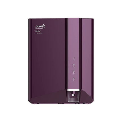 HUL Pureit Revito Prime RO+MF+Mineral+UV in-Tank | INR 1000 Off on Exchange | 7 stage | 8L Capacity | Upto 70% Water Savings | Suitable for Borewell, Tanker & Municipal Water | DURAViva | Black