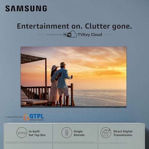 Samsung 138 cm (55 inches) QE1D Series 4K Ultra HD QLED Smart TV QA55QE1DAULXL (Black)