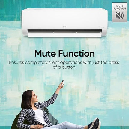 LG 1.5 Ton 3 Star Hot & Cold DUAL Inverter Split AC (Copper, Super Convertible 5-in-1 Cooling, 4 Way Swing & HD Filter with Anti-Virus Protection, 2024 Model, TS-H19VNXE, White) 